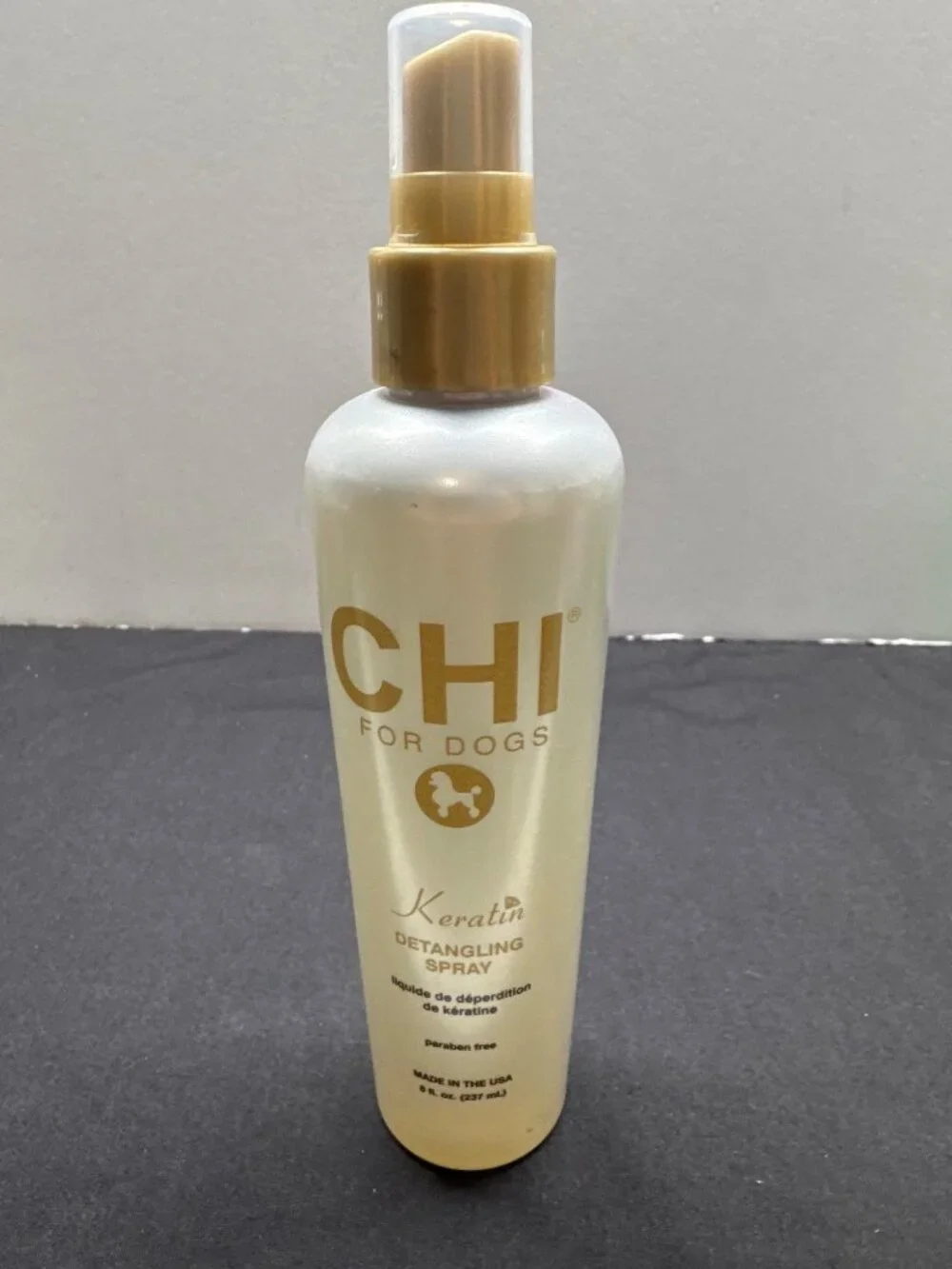 CHI For Dogs Keratin Detangling Spray Paraben-Free 8 Oz Bottle Made In USA For L